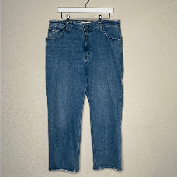 Abercrombie & Fitch The 90’s Relaxed Jean High Rise Size 33/16s - Picture 2 of 8